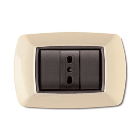 PLACCA LIFE LIVING PLAST AVORIO 3P