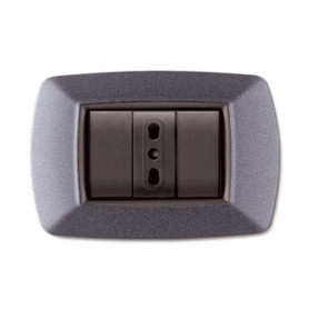 PLACCA LIFE LIVING PLAST GRIGIO CHIARO VULCAN 3P