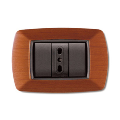 PLACCA LIFE LIVING PLAST LEGNO CHIARO 3P