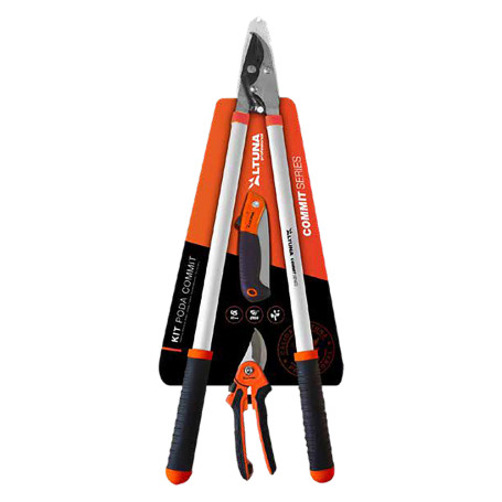 TRONCARAMI A BY-PASS CON FORBICI E SEGHETTO  KIT1  set 3 pezzi