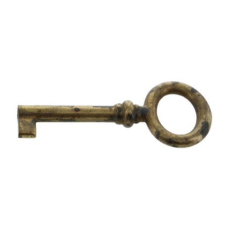 CHIAVE P\MOBILI 33728 29X69 MM OTTONE ANTICATO