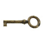 CHIAVE P\MOBILI 33728 29X69 MM OTTONE ANTICATO