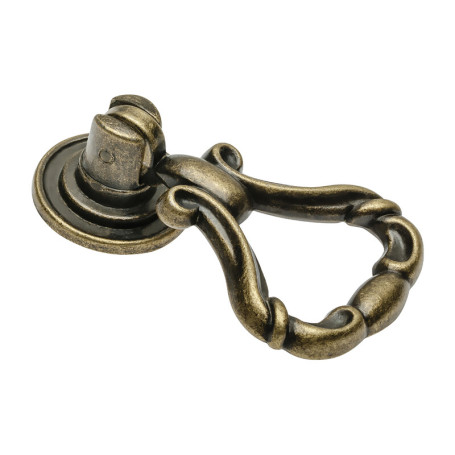 BL MANIGLIA RJM 0128 33X55 MM ANTICATO