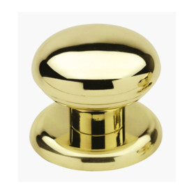 POMOLO OTTONE GIOVE D 70 MM LUCIDO VERNICIATO