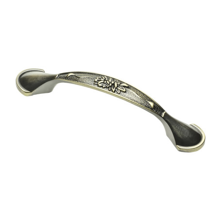 BL MANIGLIA RJM 0123  96 MM ANTICATO 2 PZ