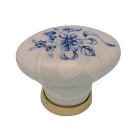 POMOLO PORCELLANA OVALE C\BASE F\ 7 24X34X25 MM