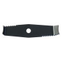 LAMA SEGHETTATA A 2 DENTI  mm 300 - spessore mm 3