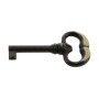 CHIAVE P\MOBILI 33730 35X62 MM BRONZO SFUMATO