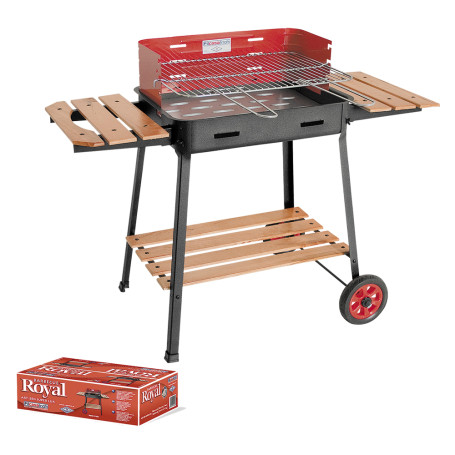 BARBECUE RETTANGOLARE  850 SUPER LUX  cm 53 x 39 x h. 80