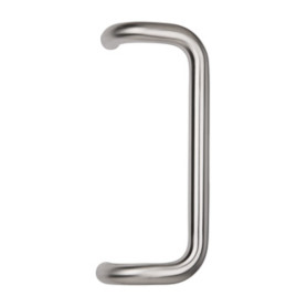 MANIGLIONE ACCIAIO INOX 3 B 30 380 MM SATINATO