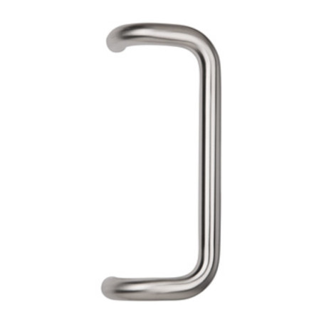 MANIGLIONE ACCIAIO INOX 3 B 30 380 MM SATINATO