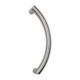 MANIGLIONE ACCIAIO INOX 3 L 30 380 MM SATINATO