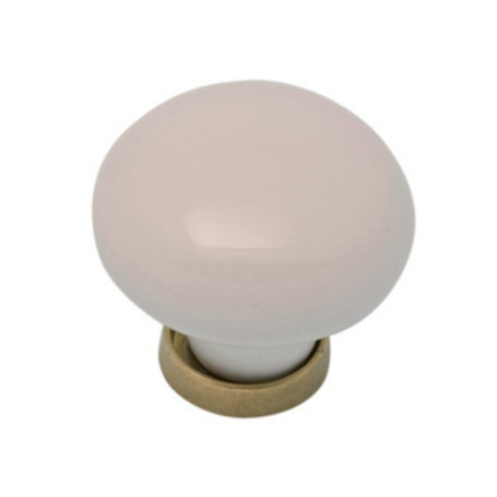 POMOLO PORCELLANA TONDO C\BASE F\ 3 31X26 MM**