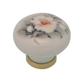 POMOLO PORCELLANA TONDO C\BASE F\ 6 31X26 MM*