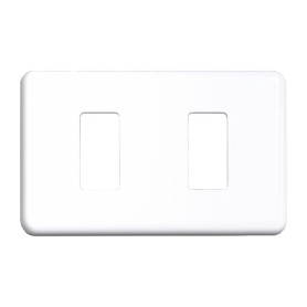 COPRINTERRUTTORE PLASTICA 2P BIANCO**