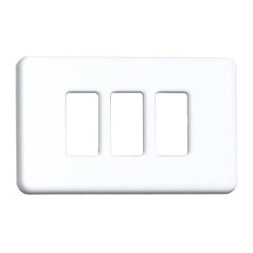 COPRINTERRUTTORE PLASTICA 3P BIANCO**