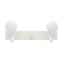 APPENDIABITI BALL 3 POSTI 360 X130 MM BIANCO**