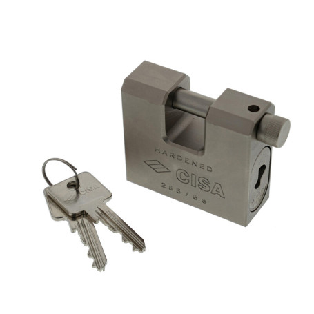 CISA 2855L LUCCHETTO P\SERRAN CORAZ 75MM ANTIC
