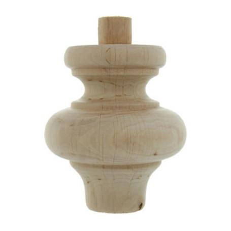 PIEDE IN LEGNO ONTANO 53014 95X118 MM