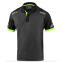 SPARCO POLO TOLEDO GREY GREEN TG L