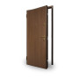 C PORTA BLINDATA C\CONTROT CL.3 NOCE M 80X210 SX