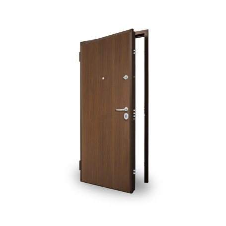 C PORTA BLINDATA C\CONTROT CL.3 NOCE M 80X210 DX