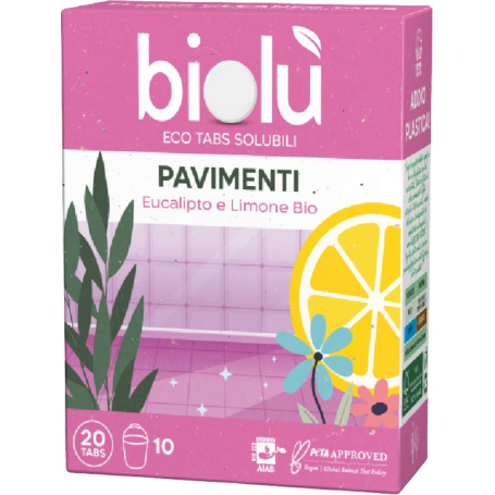 DETERGENTE PAVIMENTI ECO TABS 20 TABS