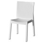 SEDIA PANAREA RATTAN BIANCO