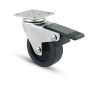 RUOTA MOBILE D 50 MM GOMMA 220BIS PIASTRA C\FRE
