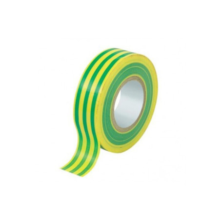 C NASTRO ISOLANTE PVC MM15X10MT GIALLO\VERDE