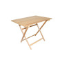TAVOLO LEGNO PIEGHEVOLE 100X60X75CM NOCE