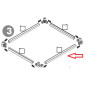 R PROFILO GRANDE BASE SUP CON GUIDA  X  KIT COPRILAVATRICE RESINA
