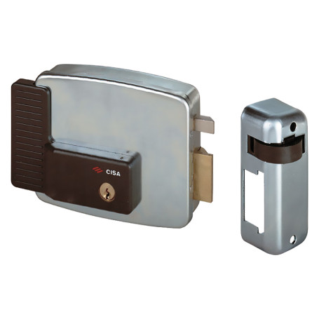 SERRATURA ELETTRICA DA APPLICARE PER FERRO ART. 11721  N7  E 70 Dx