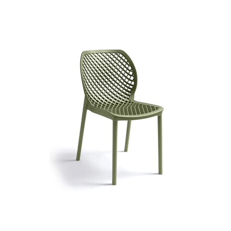SEDIA ARIA IMPILABILE 47X60XH82CM VERDE PINO