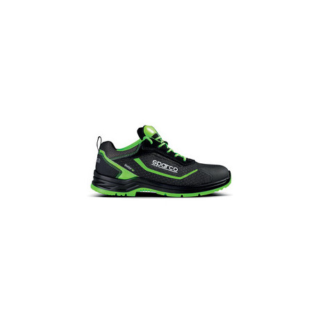 SPARCO SCARPE FORESTER S3 NERO VERDE FLUO TG 44