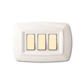 TONDO PLACCA MAGIC PLAST 3P BIANCO