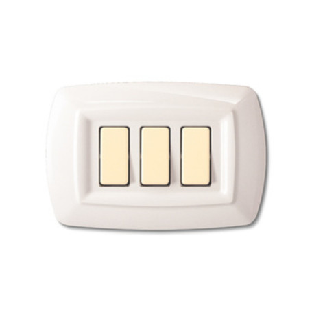 TONDO PLACCA MAGIC PLAST 3P BIANCO