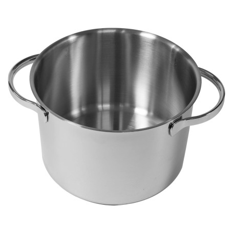 PENTOLA ACCIAIO ‘ALLEGRO INOX’  diametro  cm. 18