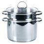 PENTOLA  ALLEGRO INOX   diametro  cm. 22