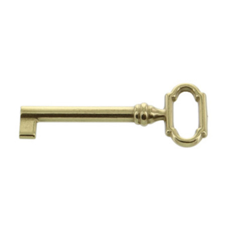 CHIAVE P\MOBILI 33727 27X69 MM OTTONE LUCIDO