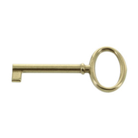 CHIAVE P\MOBILI 33706 34X73 MM OTTONE LUCIDO**