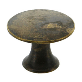 POMOLO OTTONE 24459 D 25 MM ANTICATO*