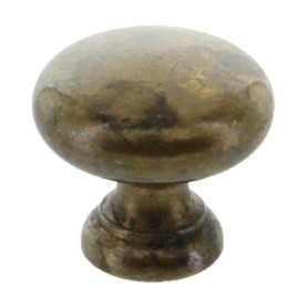 POMOLO OTTONE 24228 D 25 MM ANTICATO**