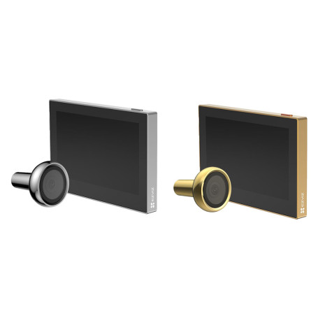 SPIONCINO DIGITALE PER PORTEWIFI  HP2 2K  EZVIZ risoluzione 2K 1080P - / colore argento