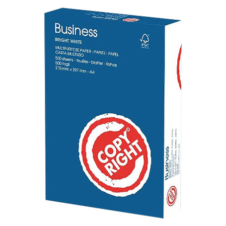 CARTA UFFICIO  COPY RIGHT BUSINESS  A4 - 21 x 29