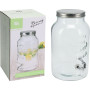 CARAFFA DISPENSER CON TAPPO ERMETICO  diametro  cm 16 x 25 - litri 4