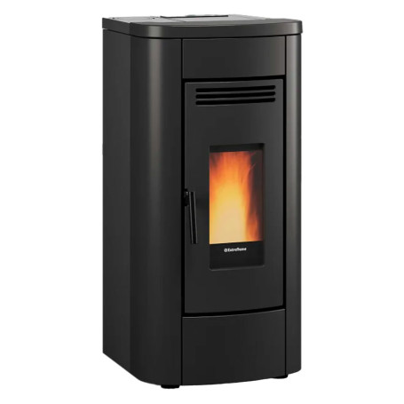 TERMOSTUFA A PELLET  KLAUDIA 5.0 EVO   8 kW - colore nero