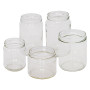 VASO VETRO  BOCCACCIO  PER ALIMENTI TIPO  STD  330 ml - imbocc.  diametro  82 mm