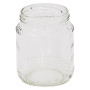 VASO VETRO  BOCCACCIO  PER ALIMENTI TIPO  MIELE  390 ml - imbocc.  diametro  70 mm