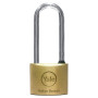 LUCCHETTO RETTANGOLARE ARCO LUNGO mm 40 - G-L KA